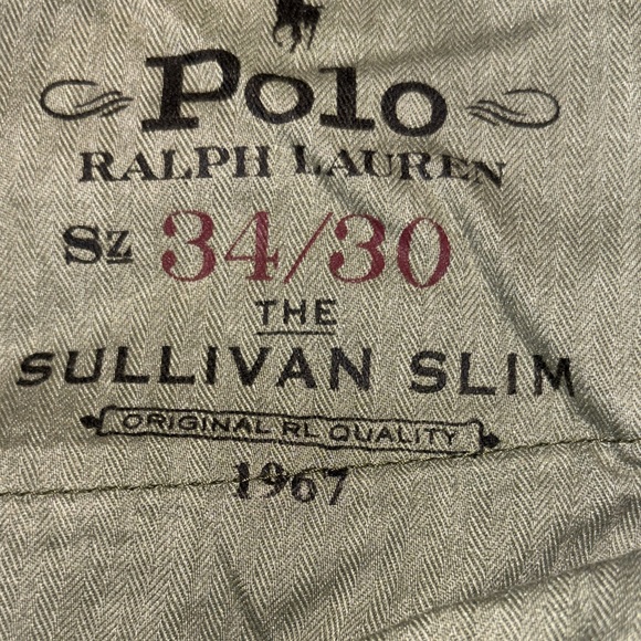 Polo by Ralph Lauren Olive Green Pants - Picture 3 of 4